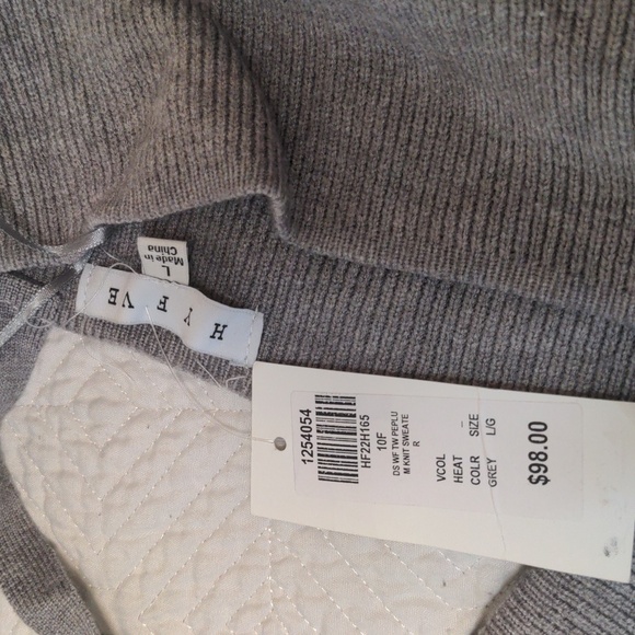 NWT tie waist peplum sweater - Picture 7 of 10